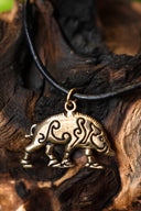 Celtic pendant boar Knocknagael, bronze