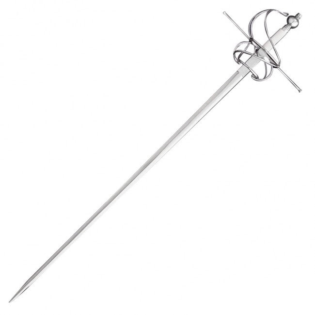 Rapier Three Musketeers with bone grip, semi-sharp