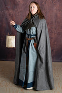 Mantel Hibernus, grau, Wollmischung