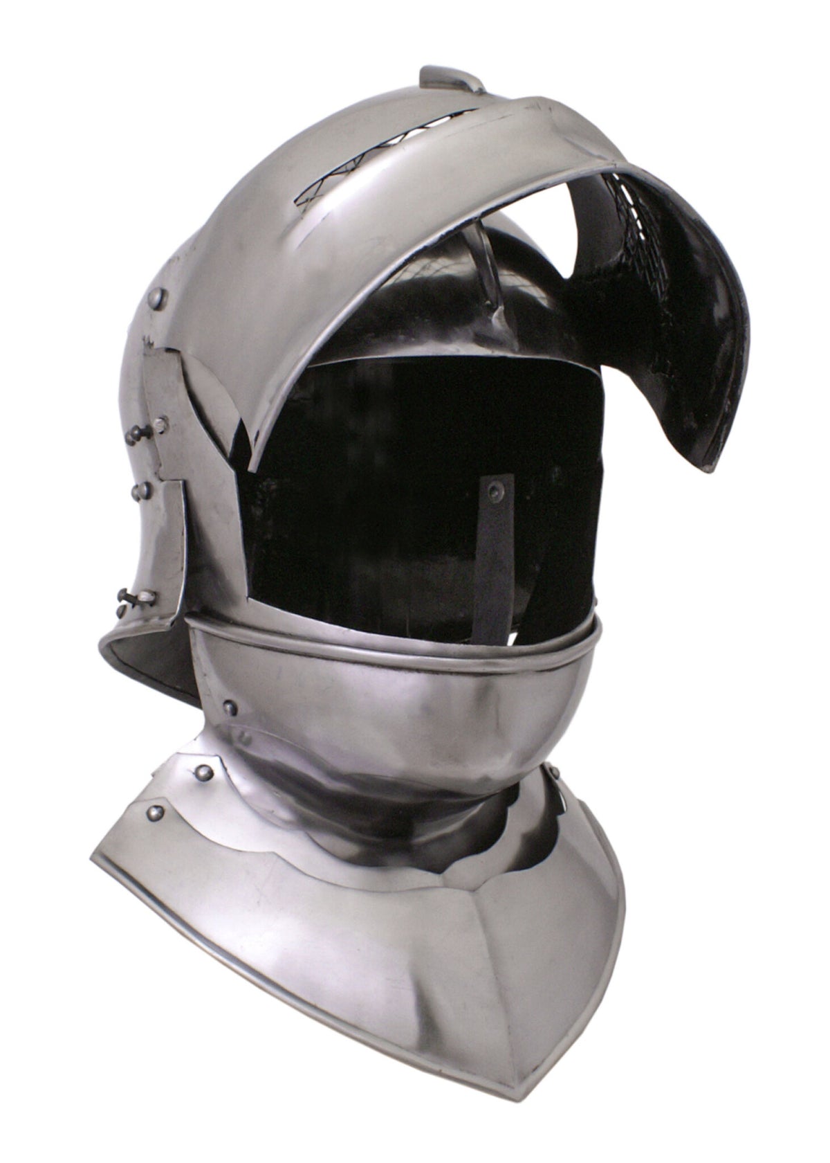 Gothic sallet (Metropolitan Museum of Art), 2 mm (battle-ready)