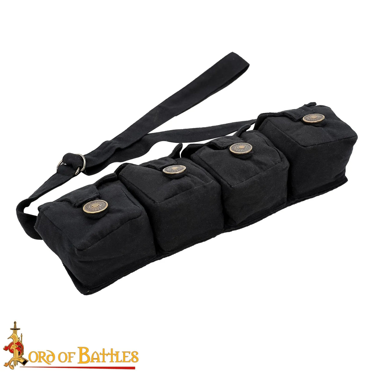 Adventurer bag Eldric, black