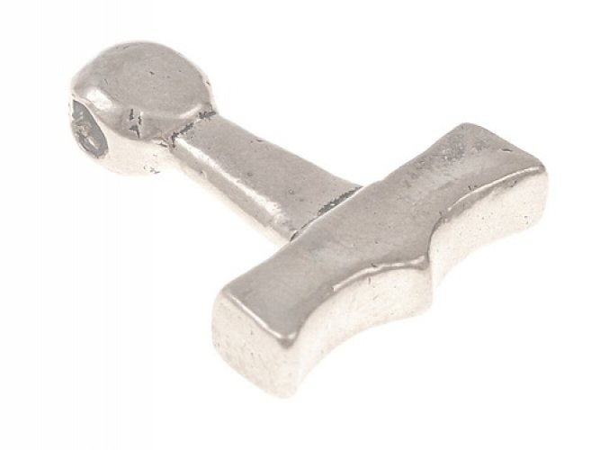 Viking Thor's hammer Sejro, silvered bronze