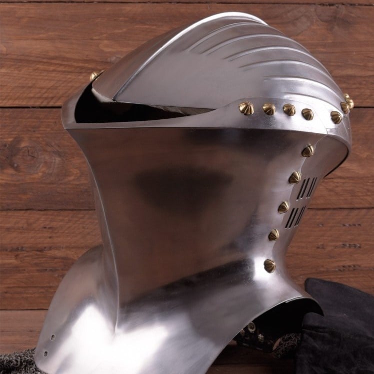 German frog-faced helmet, 1.6 mm