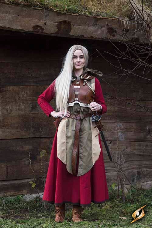 Female Armour Assassin, brown/beige