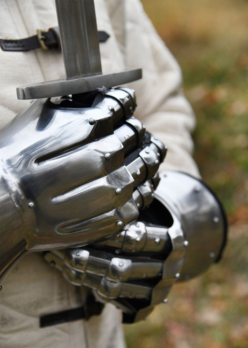 Guantes de reloj de arena Wighelm, 1350–1410, 1,6 mm