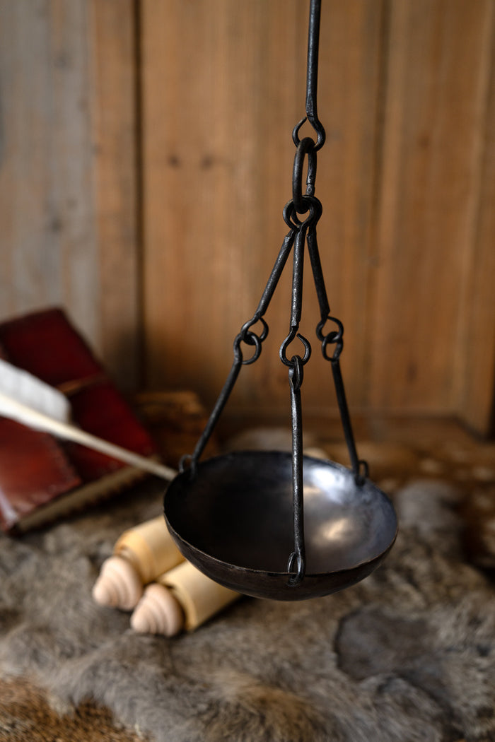 Early medieval oil lamp