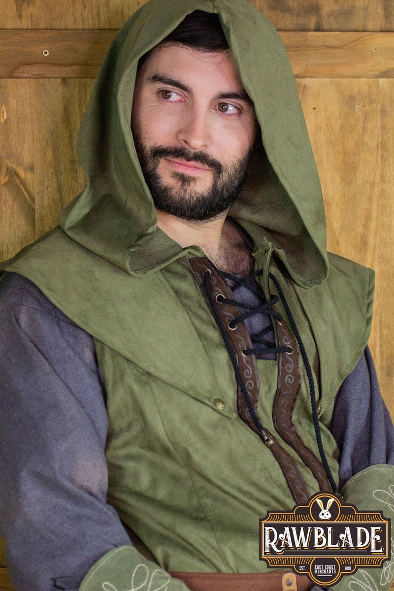 Túnica Karanthir de ante – verde