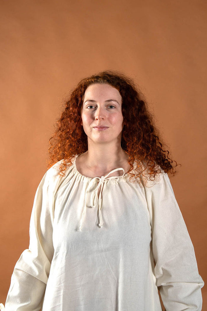 Matilda medieval chemise, underdress, natural