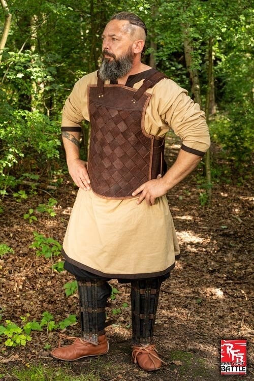 RFB Leather Viking Armour, Brown