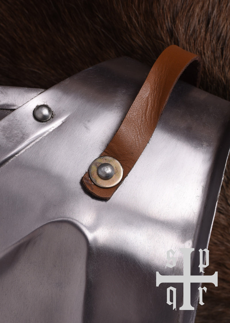 Tyskt gotiskt 1400-tal bröstharnesk, 1,2 mm