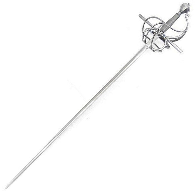 Italian rapier 17th century, semi-sharp