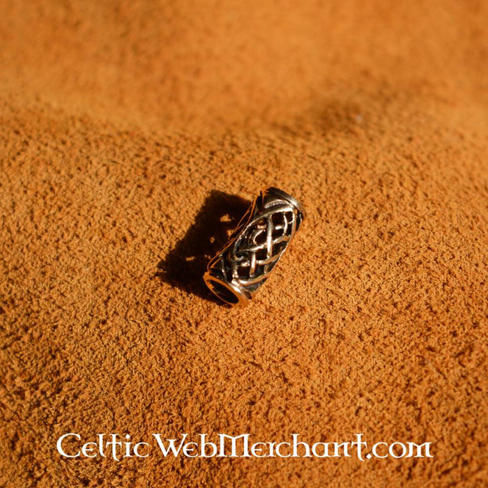 Celtic beardbead, bronze