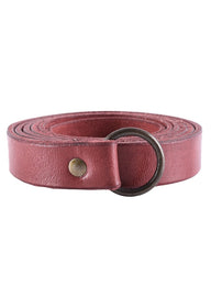 Ring belt 190 cm, red