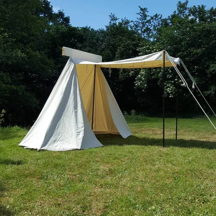 Viking craftsmen tent, 4x2.25 m, 425 gsm
