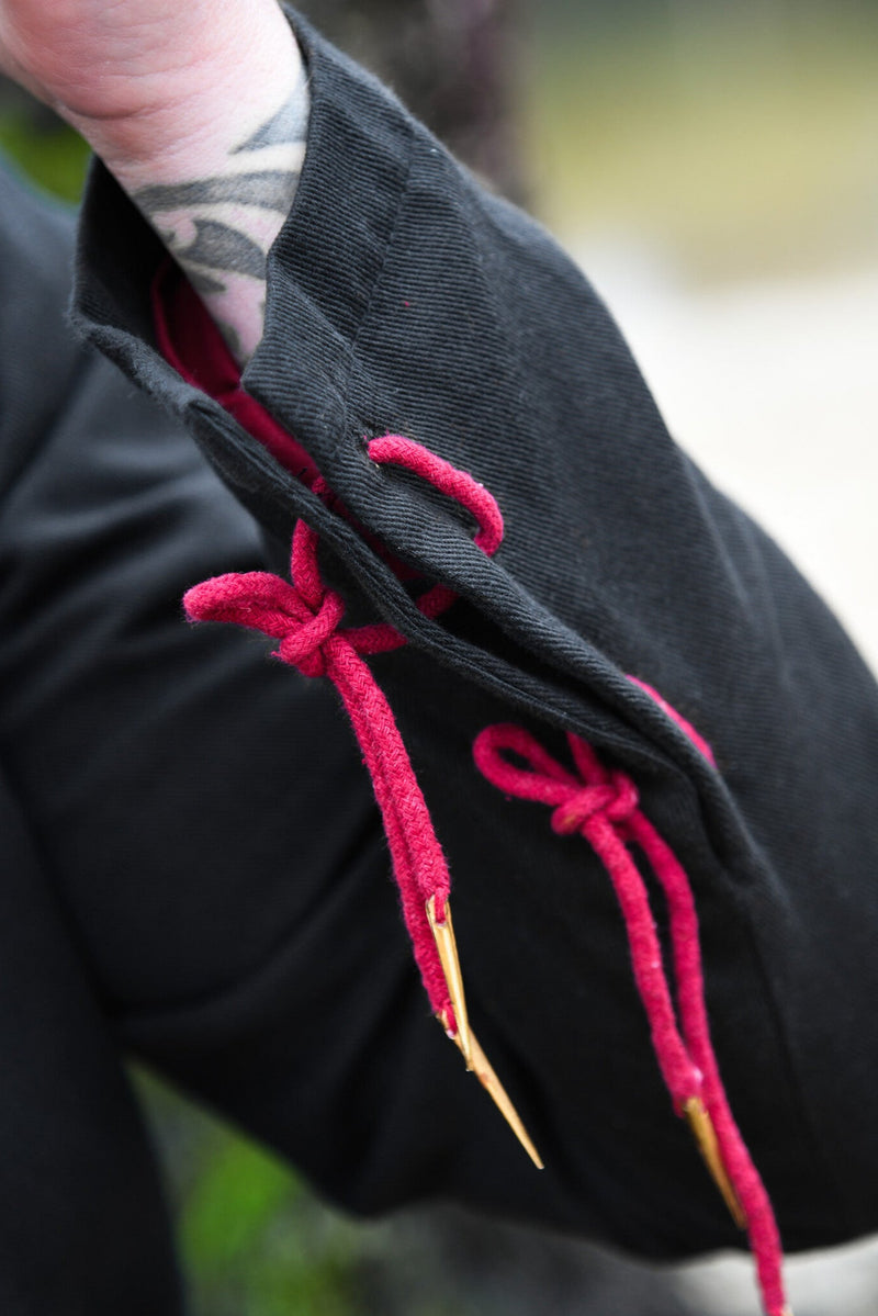 Arming doublet del XV secolo Bernhard, nero