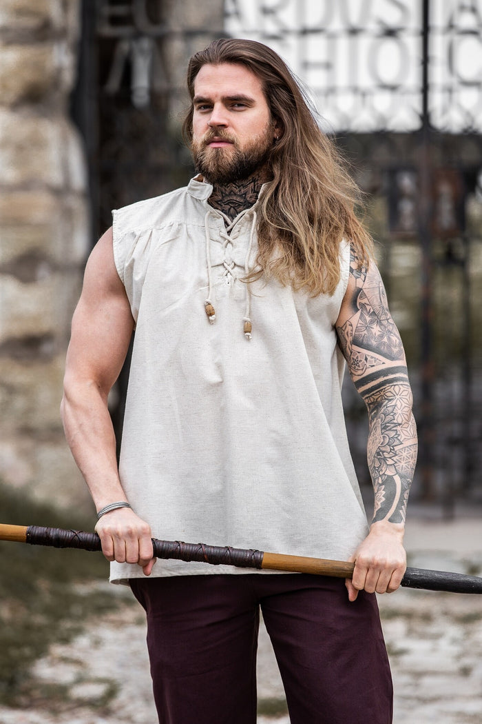 Medieval shirt Louis, cream