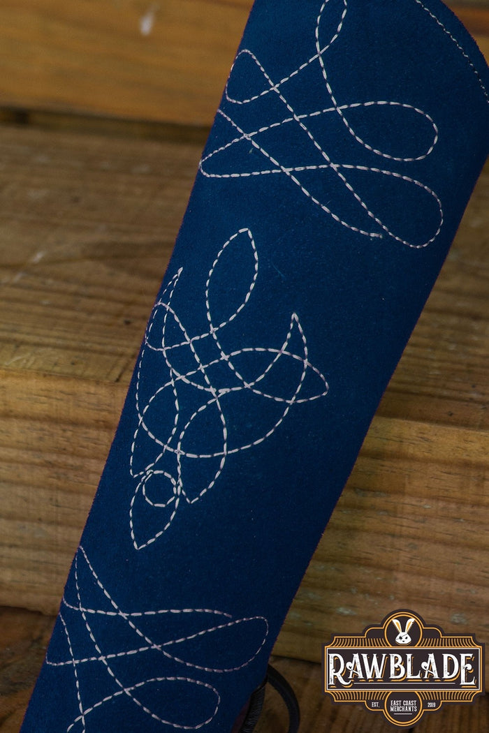 Vryla premium bracers, forearm guards, blue