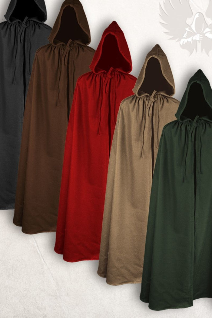 Cloak Aaron, wool blend, brown