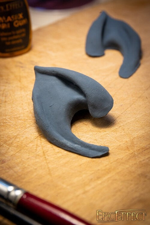 Drow elven ears, grey
