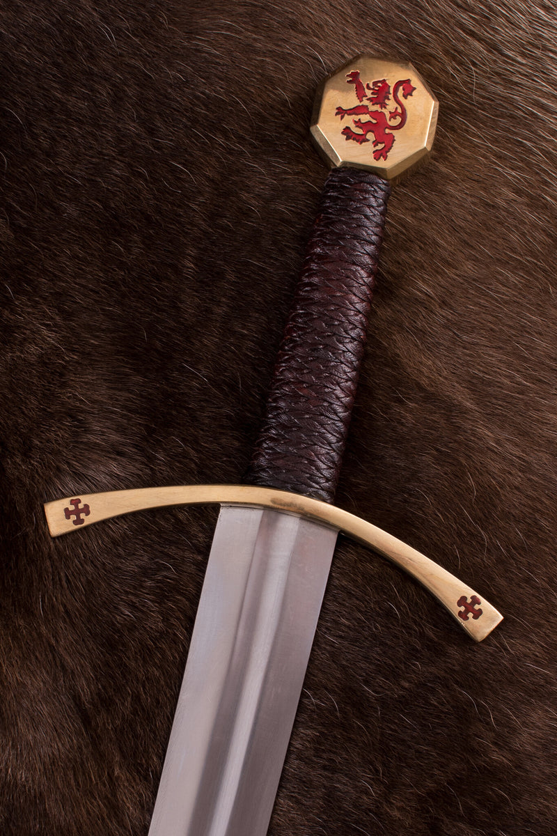 Spada di Robert the Bruce, semi-affilata