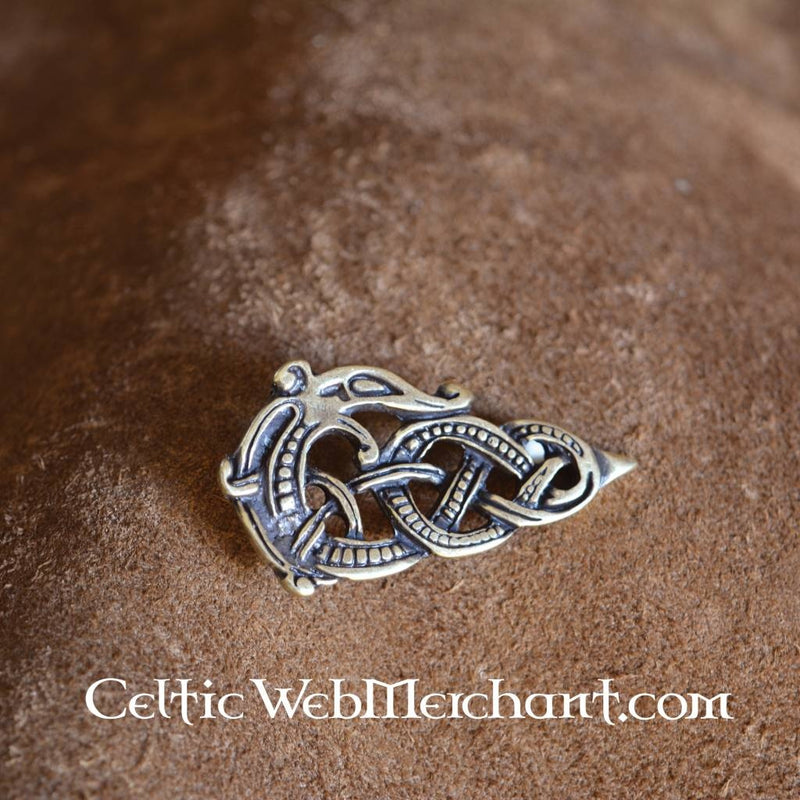 Bælteende Midgårdsormen, forsølvet