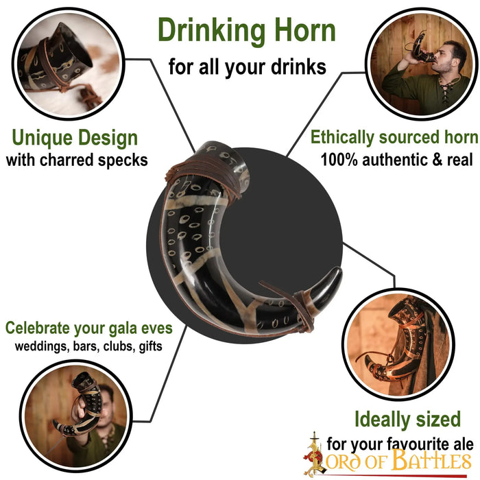 Neolithic drinking horn, 300-500 ml