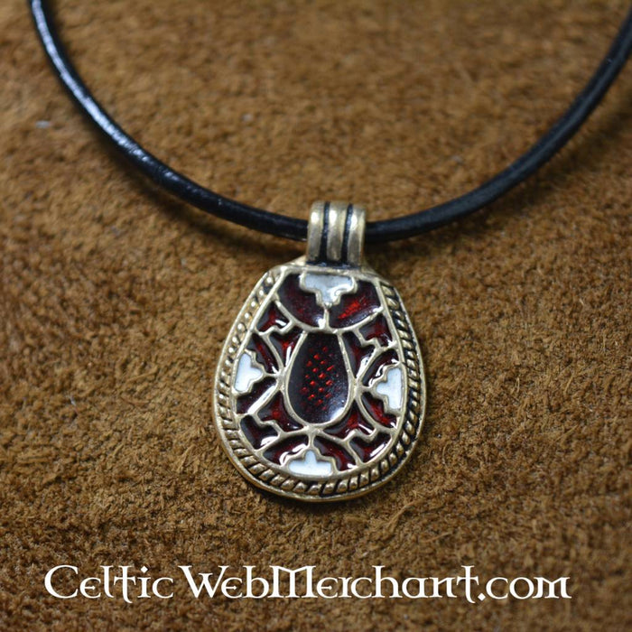 Anglo-Saxon cross-amulet Faversham, bronze