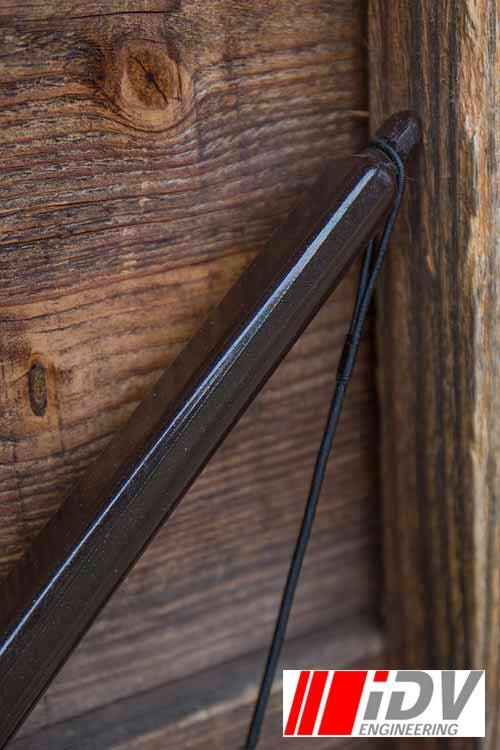 LARP bow 26 lbs, brown-gold