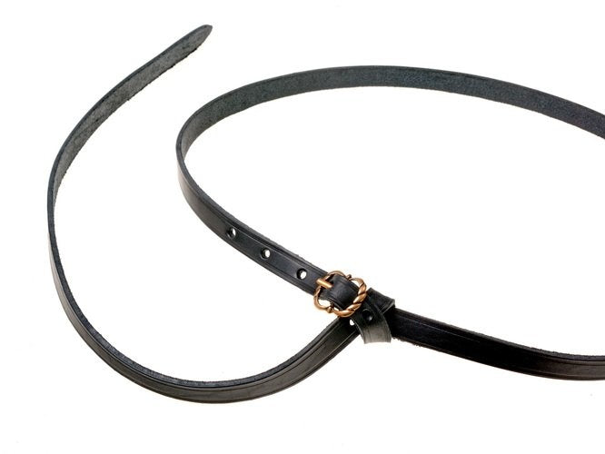 Medieval belt Neville, black, 150 cm