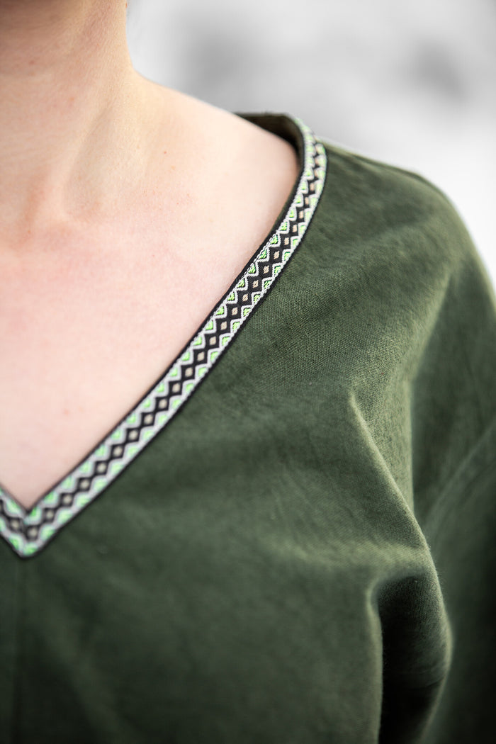 Valkyrie tunic Brynhild, green