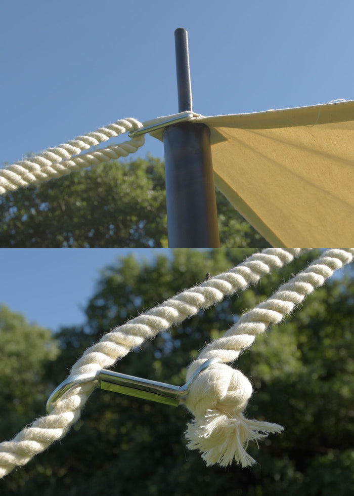 Saxon Tent 2 x 4 m, 350 gsm