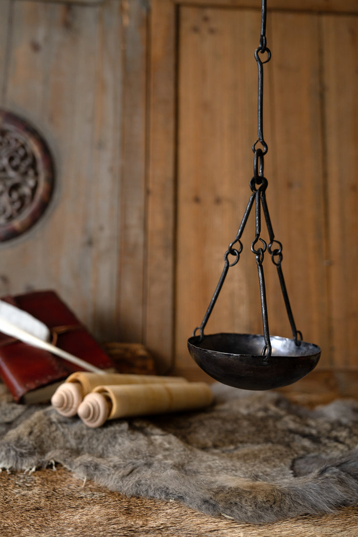 Early medieval oil lamp