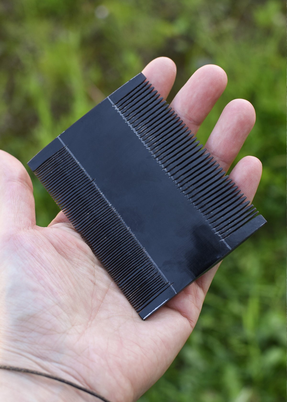 Double comb, horn