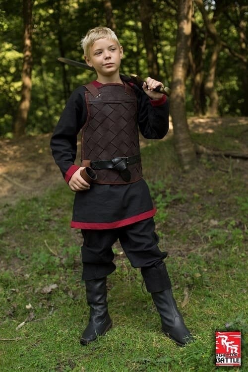 RFB Leather Viking Armour, Brown