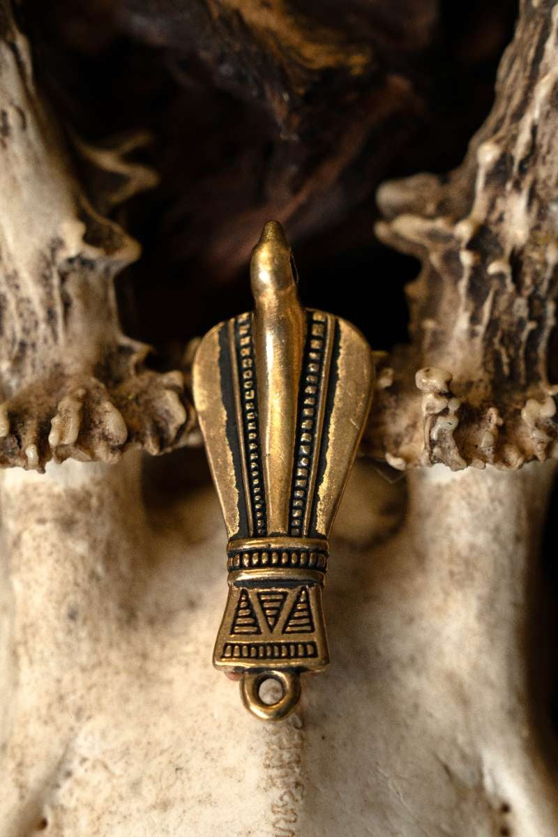 Roman bird fibula, bronze