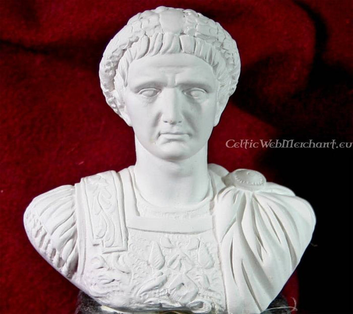 Bust emperor Tiberius Claudius Nero