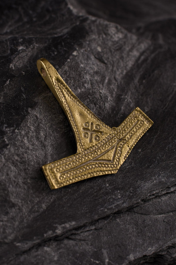 Thor`s hammer Rømersdal, brass
