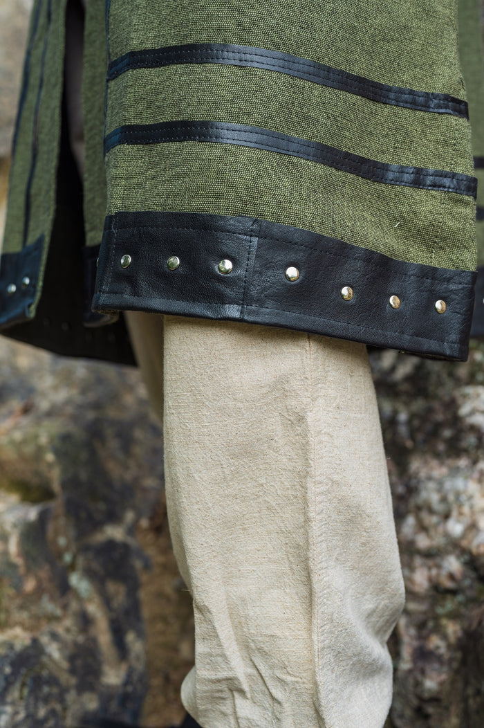 Tunic Viking jarl Rollo, green