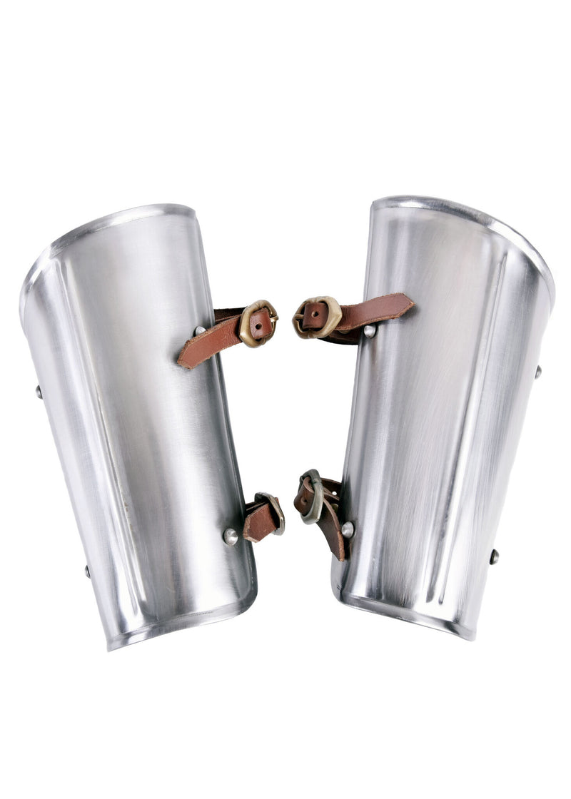 Steel bracers, underarm armor, 1.2 mm