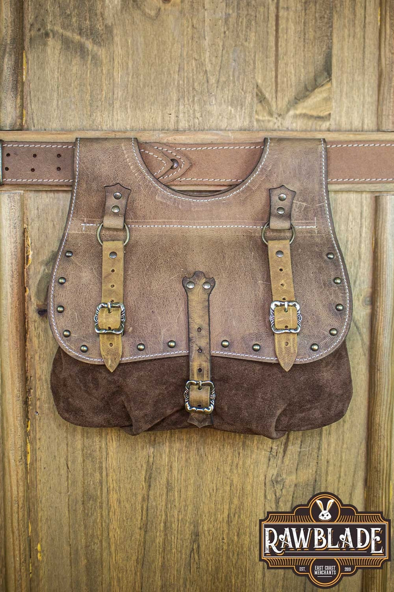 Duża sakwa na pas Agor – postarzona