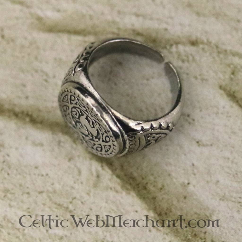 Anglo-Saxon Ring King Offa, tin
