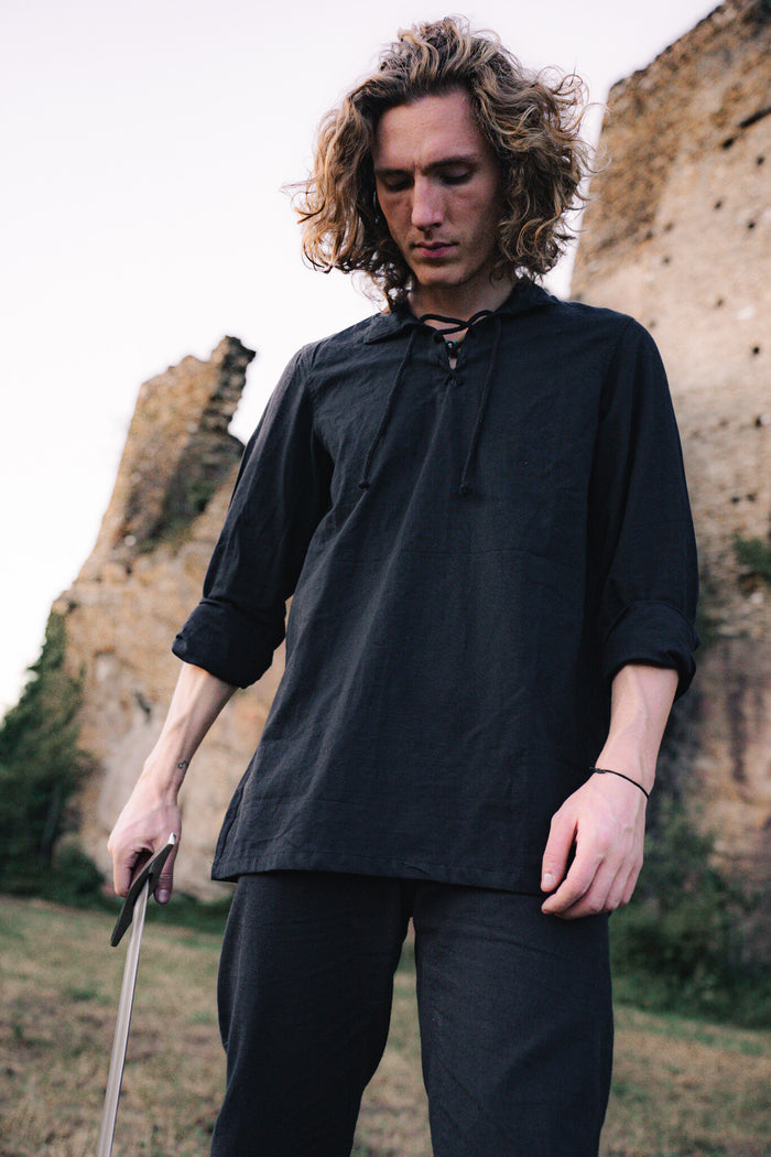 Shirt Tristan, black