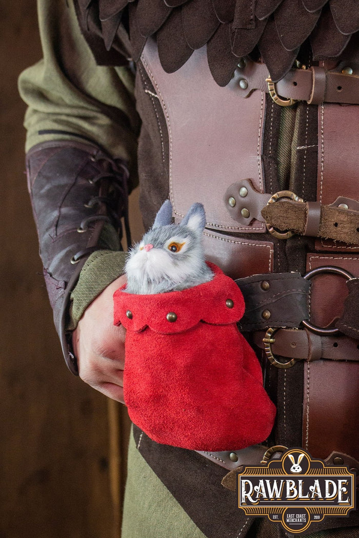 Pouch with rabbit Roger - Red