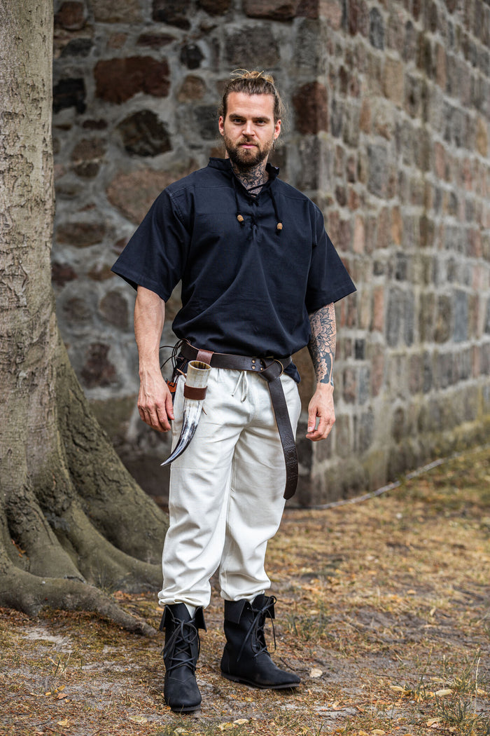 Cotton trousers Alin, cream