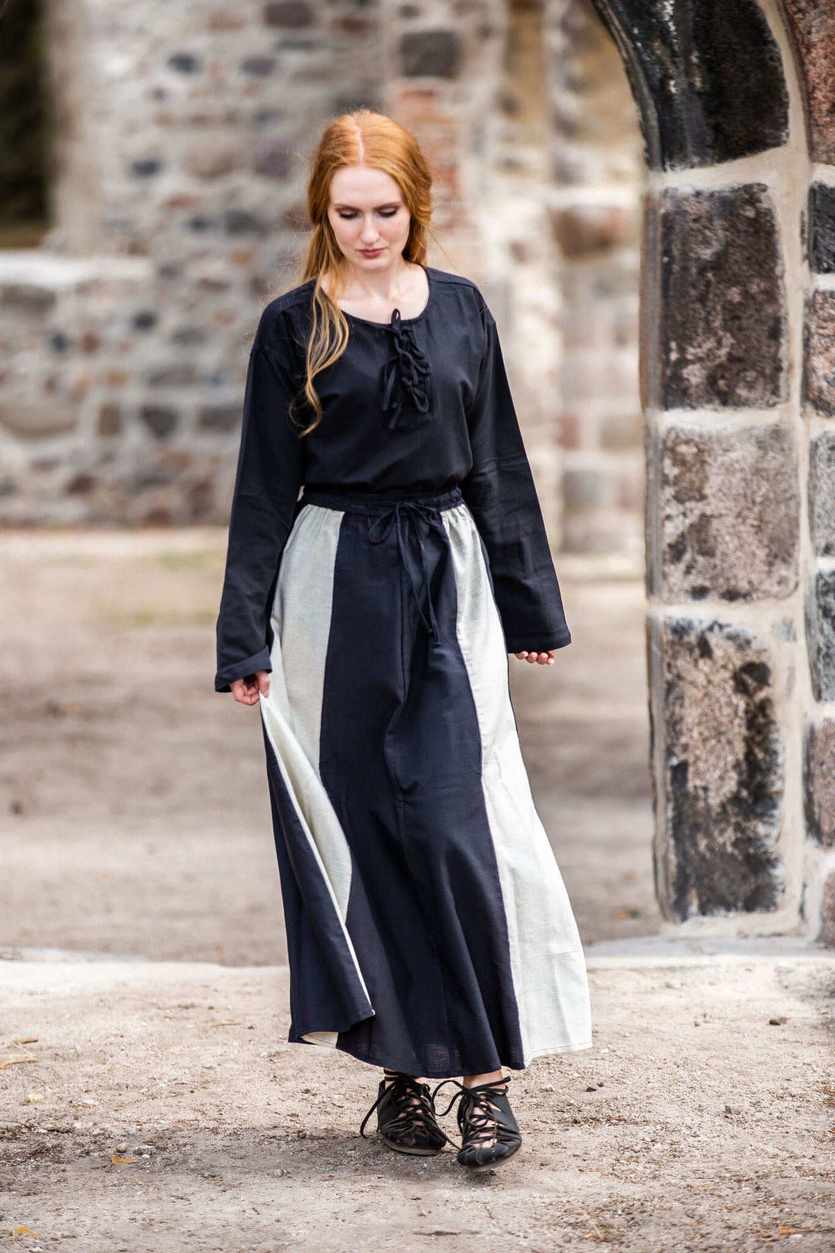 Renaissance blouse Sofia, black