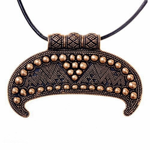 Slavic Lunula Amulet Gnezdovo, Bronze