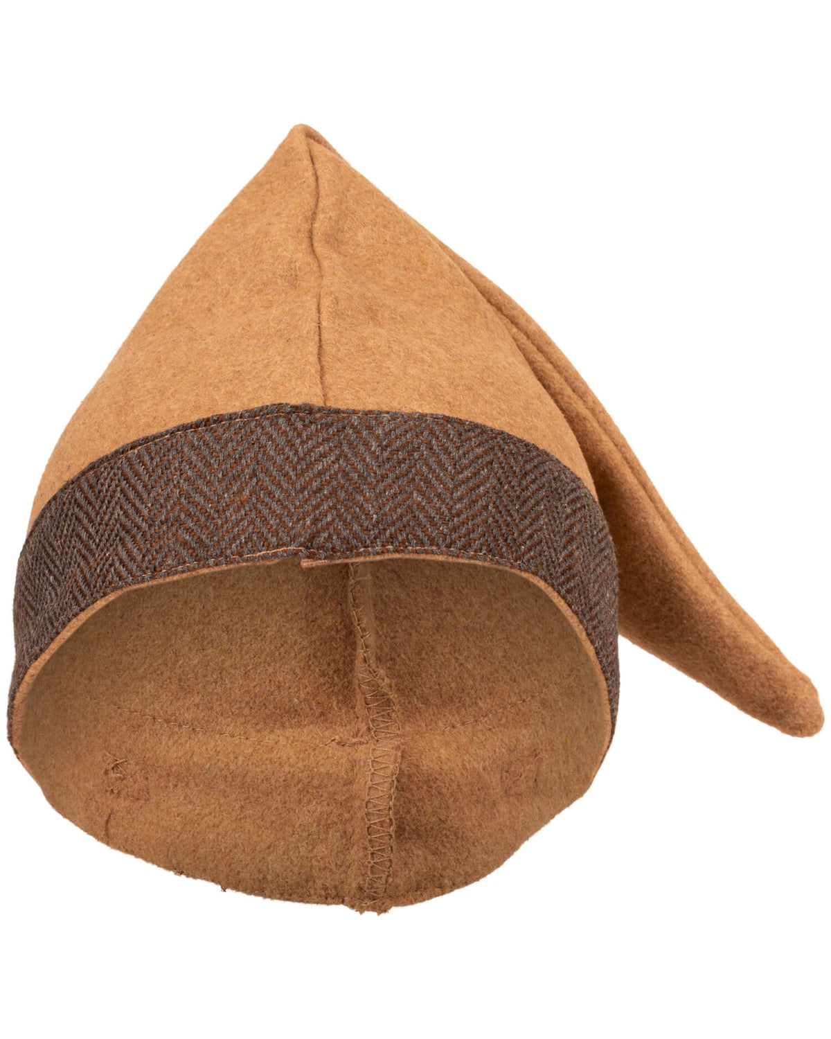 Viking hat Toki, sand, wool mix