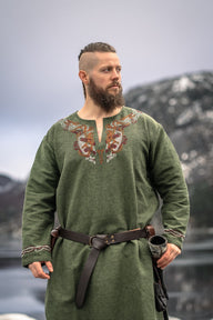Tunic Viking jarl Hakon, green