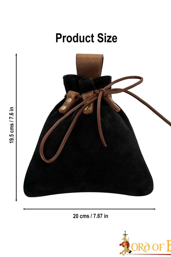 Medieval pouch Amelyn, brown