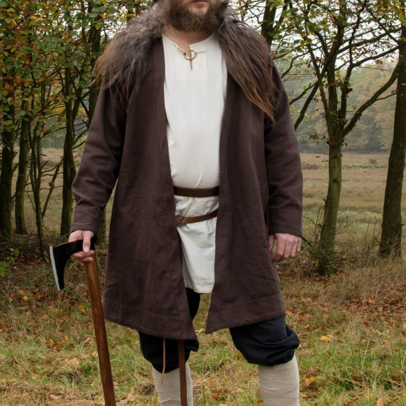 Wczesnośredniowieczny kaftan Njord, brązowy